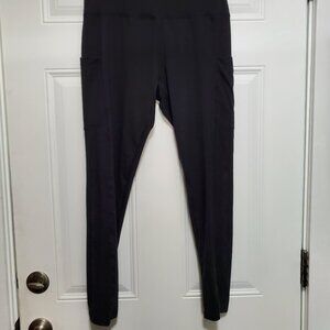 Black Leggings with Pockets size L - XL